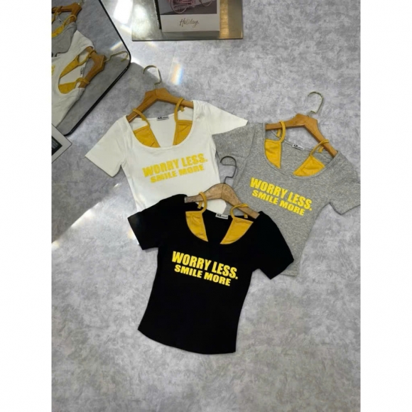 Áo thun 2 dây kiểu