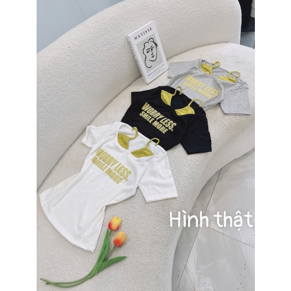 Áo thun 2 dây kiểu