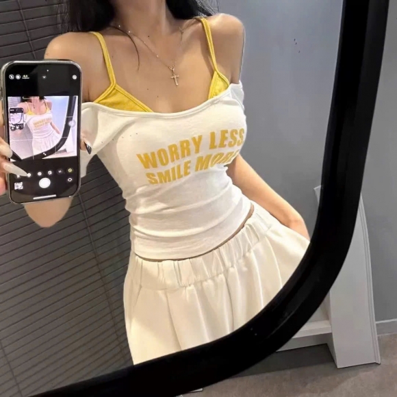 Áo thun 2 dây kiểu