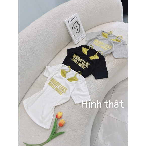 Áo thun 2 dây kiểu